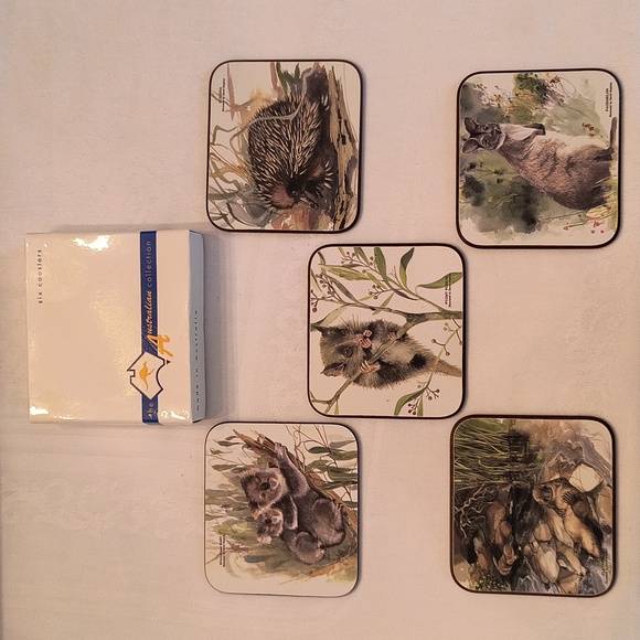 Australia Animal Coaster Set - Picture 16 of 16